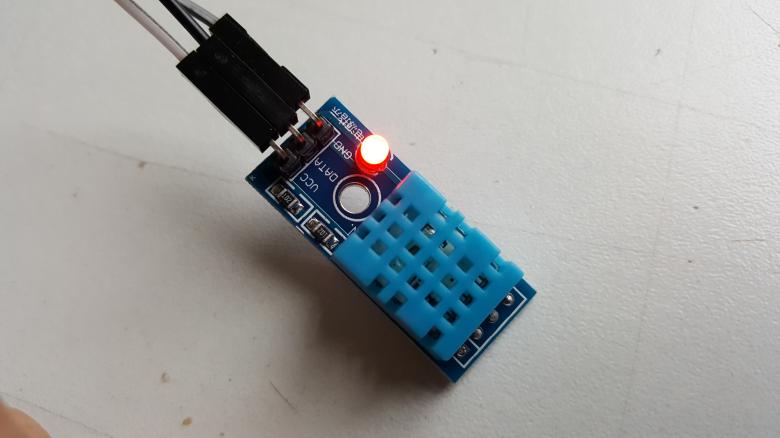 Connexion d'une sonde DHT11 sur une Raspberry