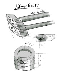 Création de la structure en bois