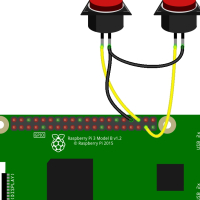 Câblage de la Raspberry Pi et des boutons