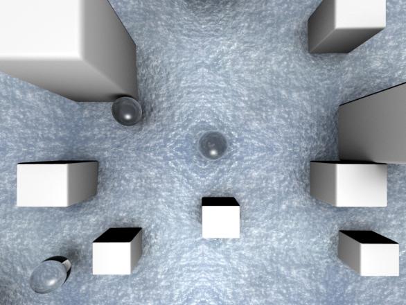 Cube en neige Cube en neige