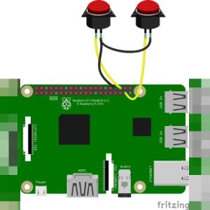 Câblage de la Raspberry Pi et des boutons
