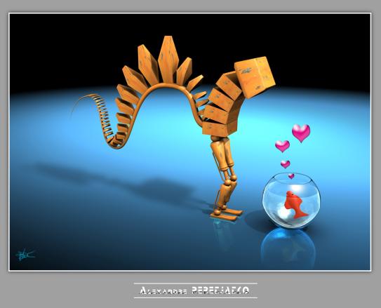 Robot et bubulle #2 Robot et bubulle #2